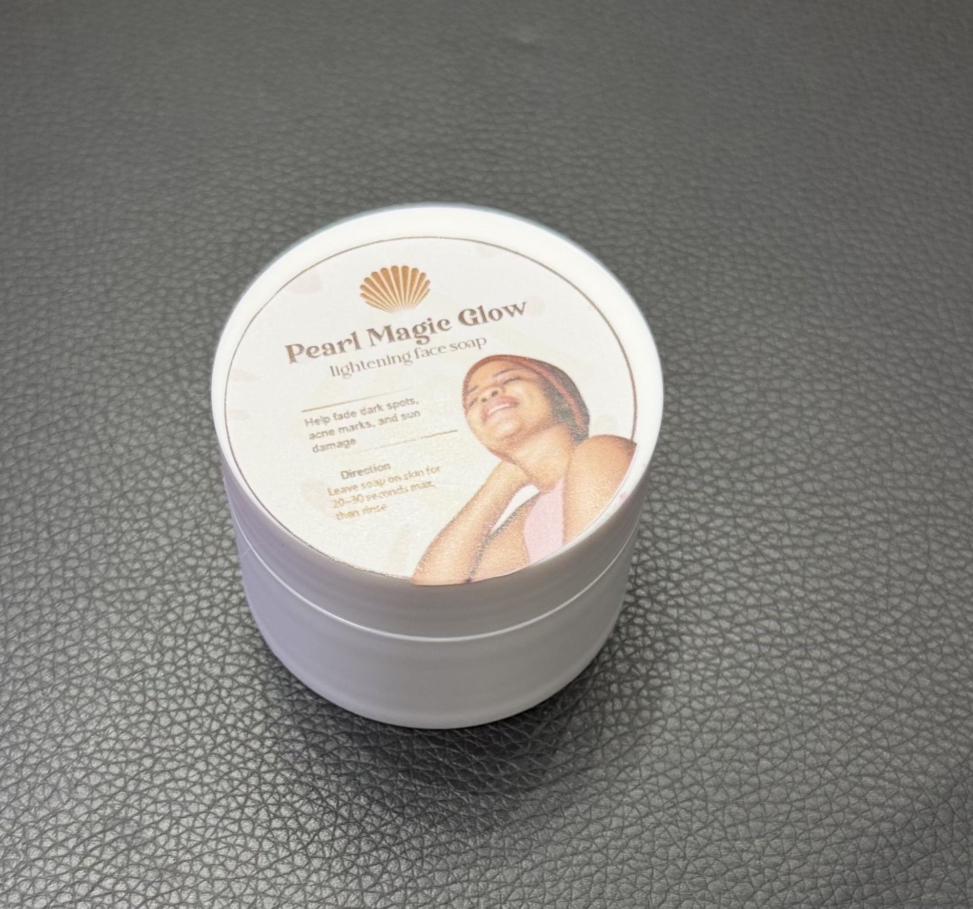 Lightening face soap